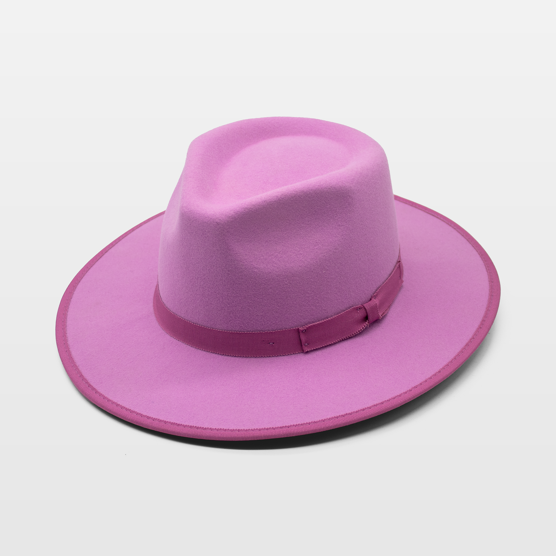 Orchid Firm Wool Fedora