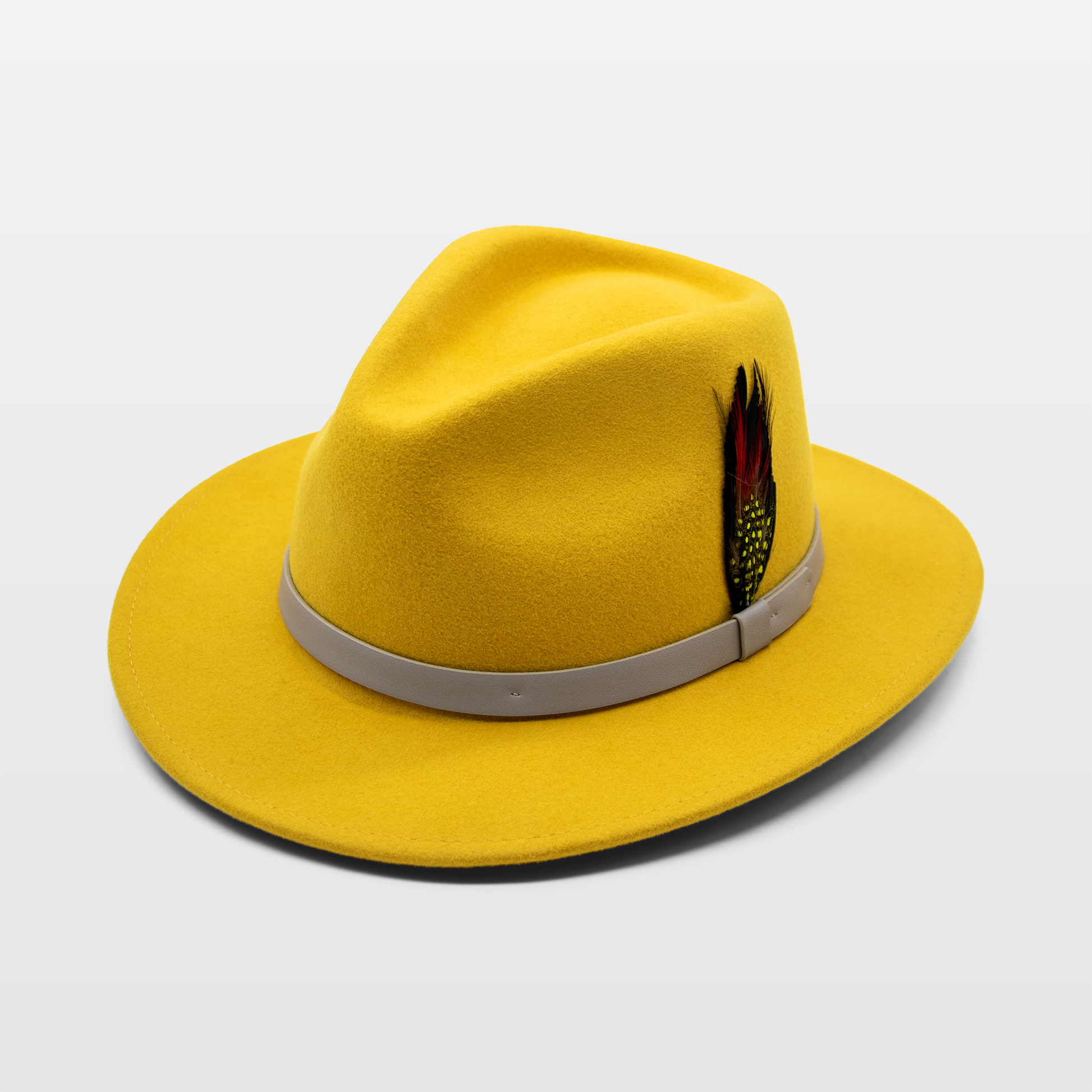 Marigold Wool Fedora